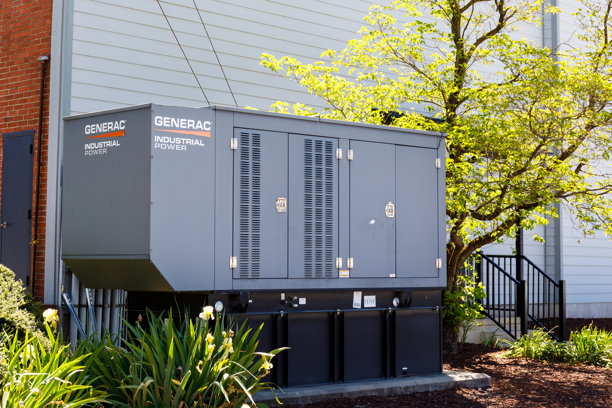 Electrician Installing a Generator in Madison